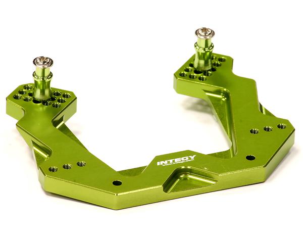 T8667GREEN Billet Machined Front Shock Tower for Traxxas 1/10 Slash 2WD 3639 - Image 1