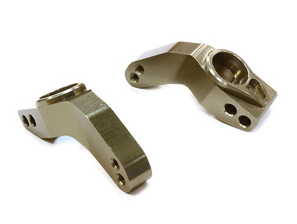 T8670GREY Grey Billet Machined Aluminum Rear Hub Carriers for Traxxas 1/10 Slash 2WD 3752 - Image 1