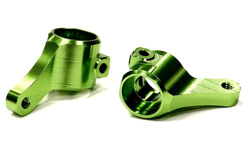T8675GREEN Billet Machined Steering Knuckles for Traxxas 1/10 Slash 2WD 3654 - Image 1